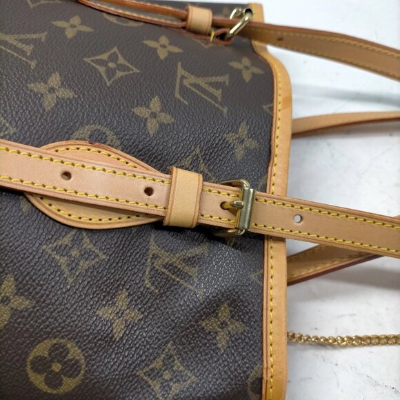 Authentic Louis Vuitton Bucket PM Brown Monogram Tote Bag mn591-120825 - Picture 5 of 16